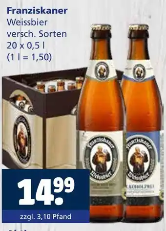 Getränkewelt Franziskaner bier Angebot