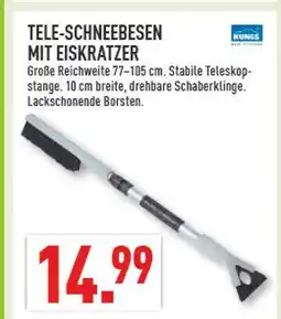 Marktkauf Kungs tele-schneebesen mit eiskratzer Angebot