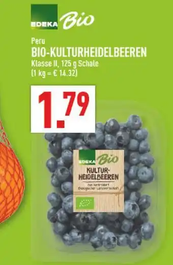 Marktkauf Edeka bio bio-kulturheidelbeeren Angebot