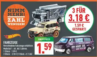 Marktkauf Hot wheels fahrzeuge Angebot