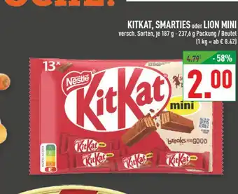Marktkauf Nestlé kitkat mini Angebot
