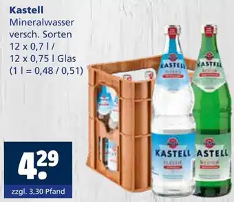 Getränkewelt Kastell mineralwasser Angebot