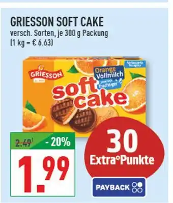 Marktkauf Griesson soft cake orange vollmilch Angebot