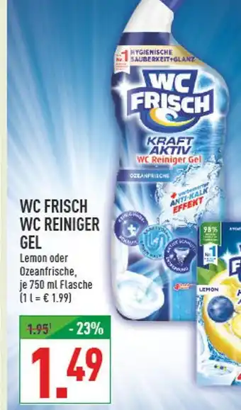 Marktkauf Wc frisch wc reiniger gel lemon Angebot