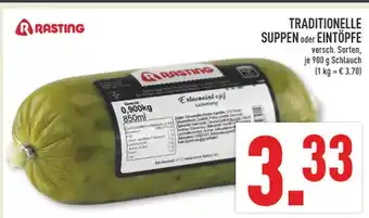 Marktkauf Rasting traditionelle suppen oder eintöpfe Angebot