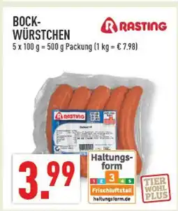 Marktkauf Rasting bockwürstchen Angebot