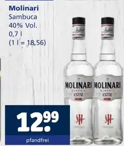 Getränkewelt Molinari sambuca Angebot