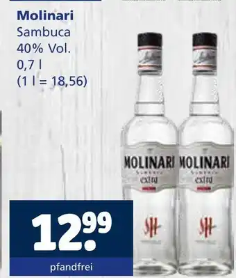 Getränkewelt Molinari sambuca Angebot