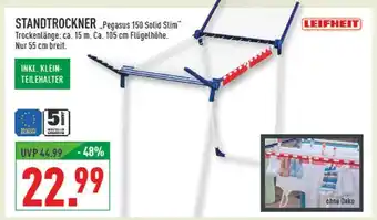 Marktkauf Leifheit standtrockner pegasus 150 solid slim Angebot