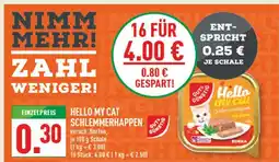 Marktkauf Gut & günstig hello my cat schlemmerhappen Angebot