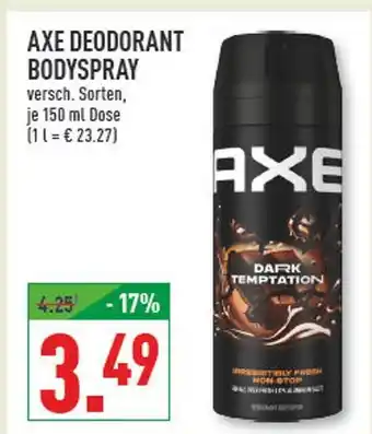 Marktkauf Axe dark temptation Angebot