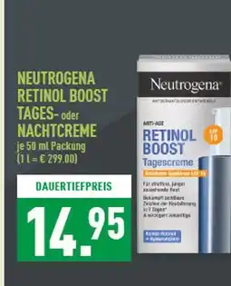 Marktkauf Neutrogena retinol boost tagescreme Angebot