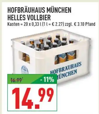 Marktkauf Hofbräuhaus münchen helles vollbier Angebot