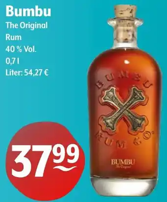 Getränke Hoffmann Bumbu The Original Rum Angebot