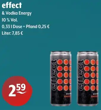 Getränke Hoffmann effect & Vodka Energy Angebot