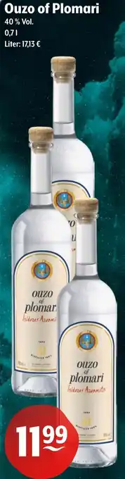Getränke Hoffmann Ouzo of Plomari Angebot