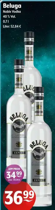 Getränke Hoffmann Beluga Noble Vodka Angebot