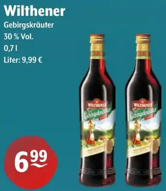 Getränke Hoffmann Wilthener Gebirgskräuter Angebot