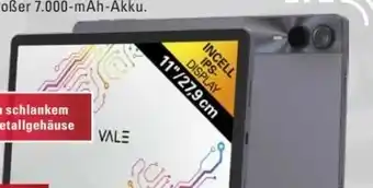 Scheck-in-Center Vale Tablet V11 LTE-4128 Angebot