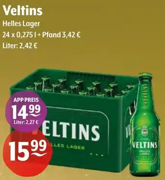Getränke Hoffmann Veltins Helles Lager Angebot