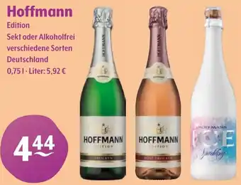 Getränke Hoffmann Hoffmann Edition Sekt oder Alkoholfrei Angebot