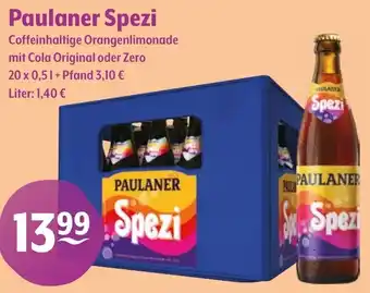 Getränke Hoffmann Paulaner Spezi Angebot
