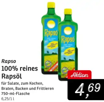KONSUM Rapso 100% reines Rapsöl Angebot