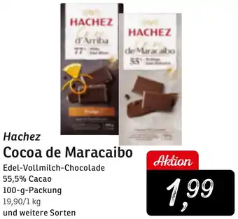 KONSUM Hachez Cocoa de Maracaibo Angebot