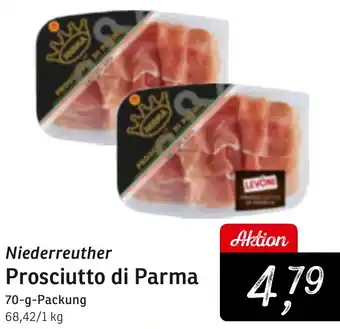 KONSUM Niederreuther Prosciutto di Parma Angebot