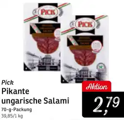 KONSUM Pick Pikante ungarische Salami Angebot