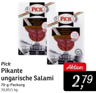 KONSUM Pick Pikante ungarische Salami Angebot