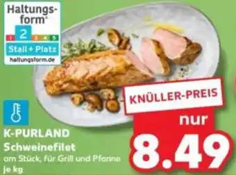Kaufland K-PURLAND Schweinefilet Angebot