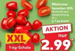 Kaufland Miniromatomaten XXL Angebot