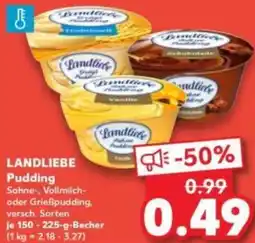 Kaufland LANDLIEBE Pudding Angebot