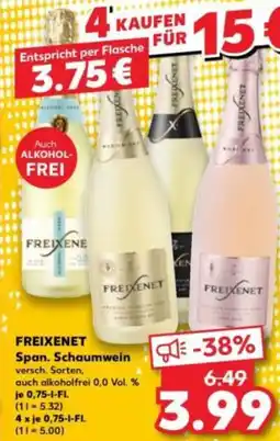 Kaufland FREIXENET Span. Schaumwein Angebot