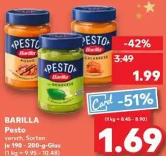Kaufland BARILLA Pesto Angebot