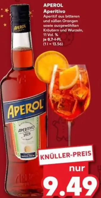 Kaufland APEROL Aperitivo Angebot
