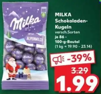 Kaufland MILKA Schokoladen- Kugeln Angebot