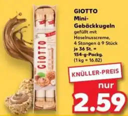 Kaufland GIOTTO Mini- Gebäckkugeln Angebot