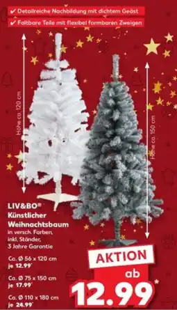 Kaufland LIV&BO Künstlicher Weihnachtsbaum Angebot