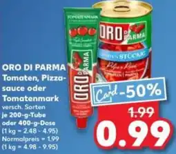Kaufland ORO DI PARMA Tomaten, Pizzasauce oder Tomatenmark Angebot