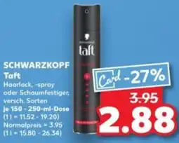 Kaufland SCHWARZKOPF Taft Angebot
