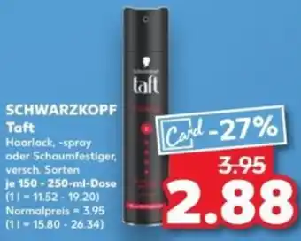 Kaufland SCHWARZKOPF Taft Angebot