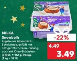 Kaufland MILKA Snowballs Angebot
