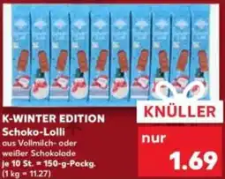 Kaufland K-WINTER EDITION Schoko-Lolli Angebot