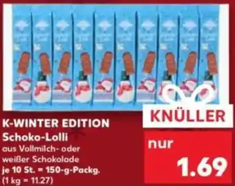 Kaufland K-WINTER EDITION Schoko-Lolli Angebot