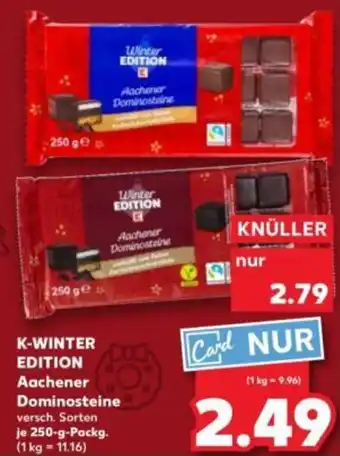Kaufland K-WINTER EDITION Aachener Dominosteine Angebot