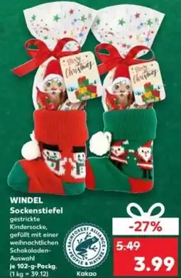 Kaufland WINDEL Sockenstiefel Angebot