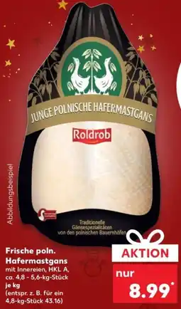 Kaufland Frische poln. Hafermastgans Angebot