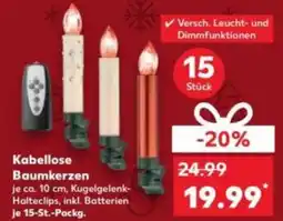 Kaufland Kabellose Baumkerzen Angebot